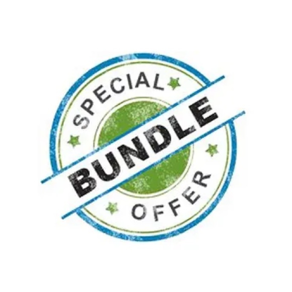 mercer & madison Green and Blue Special Bundle Graphic Tee